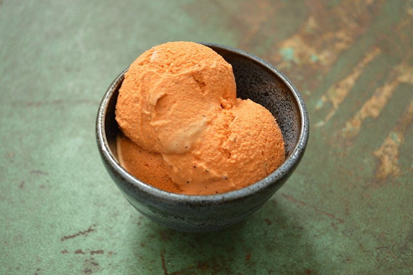 orange thai tea ice cream