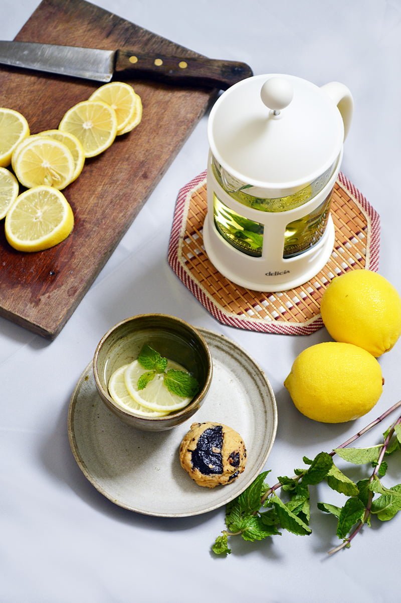 lemon mint tea 1