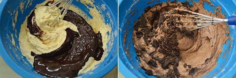 how to make yogurt chocolate mini loaves 4