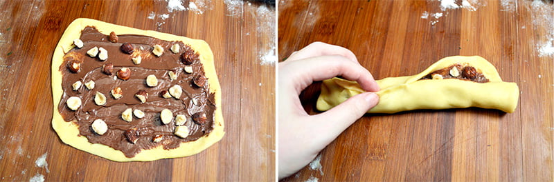 how to make nutella baka buns