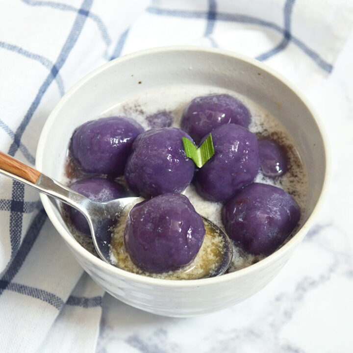 purple sweet potato biji salak