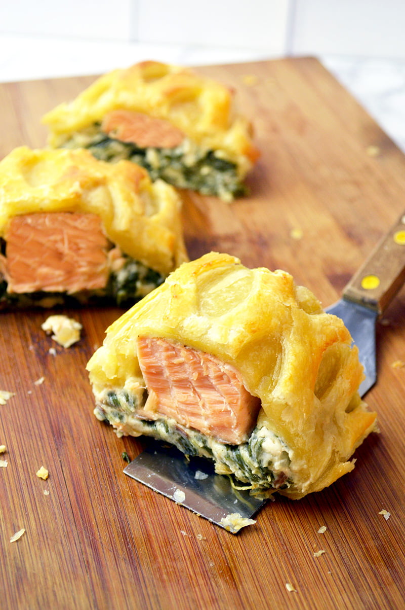 puff pastry salmon