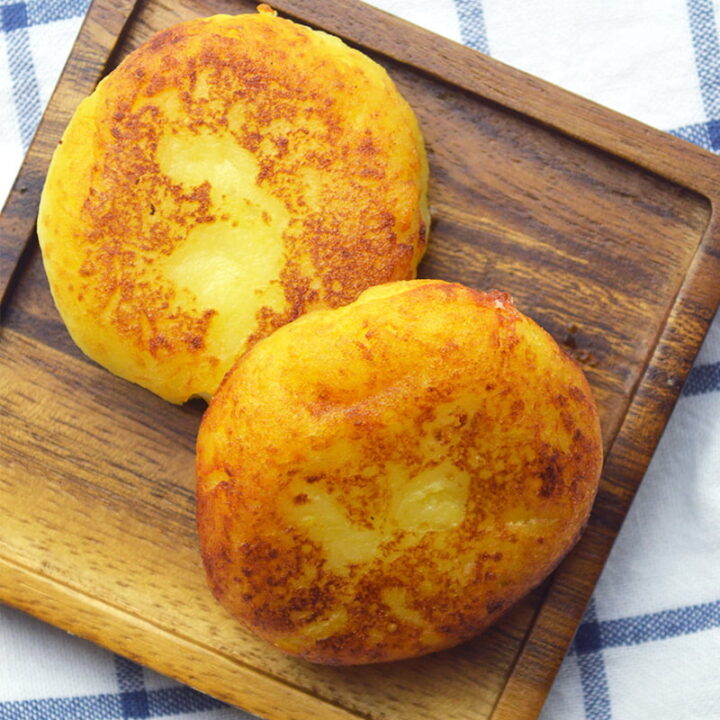 korean potato cheese pancakes