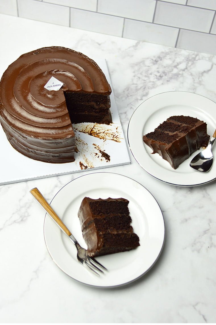 moist steamed chocolate cake