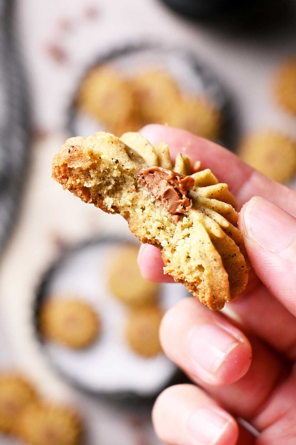 earl grey butter cookies with chocolate chips
