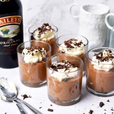 Baileys Chocolate Mousse - Jaja Bakes - jajabakes.com
