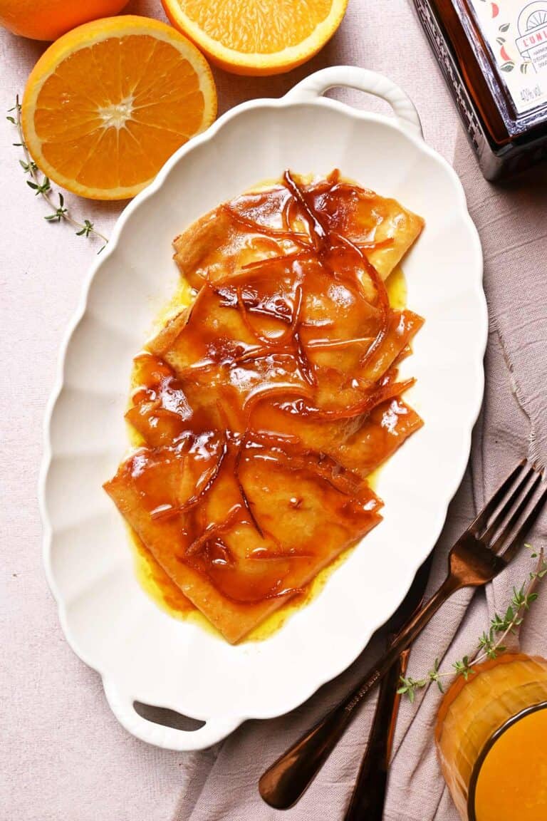 french crepes suzette