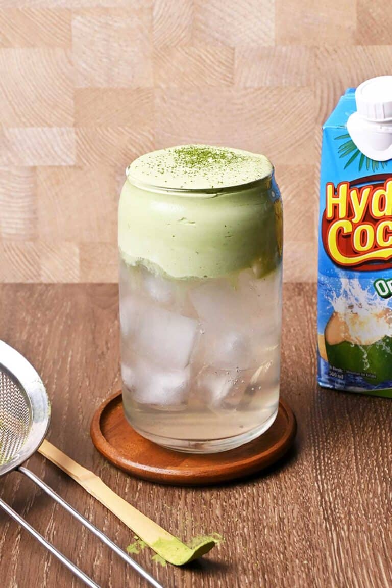 coconut matcha cloud