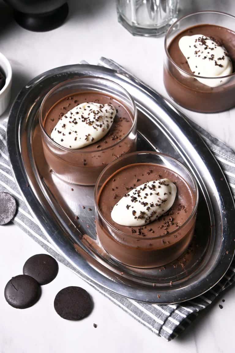 vegan silken tofu chocolate mousse
