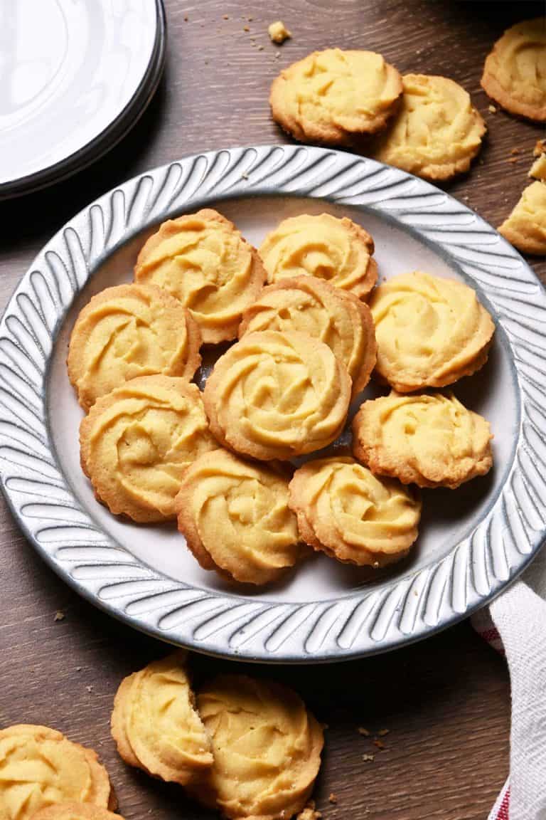 vanilla butter cookies