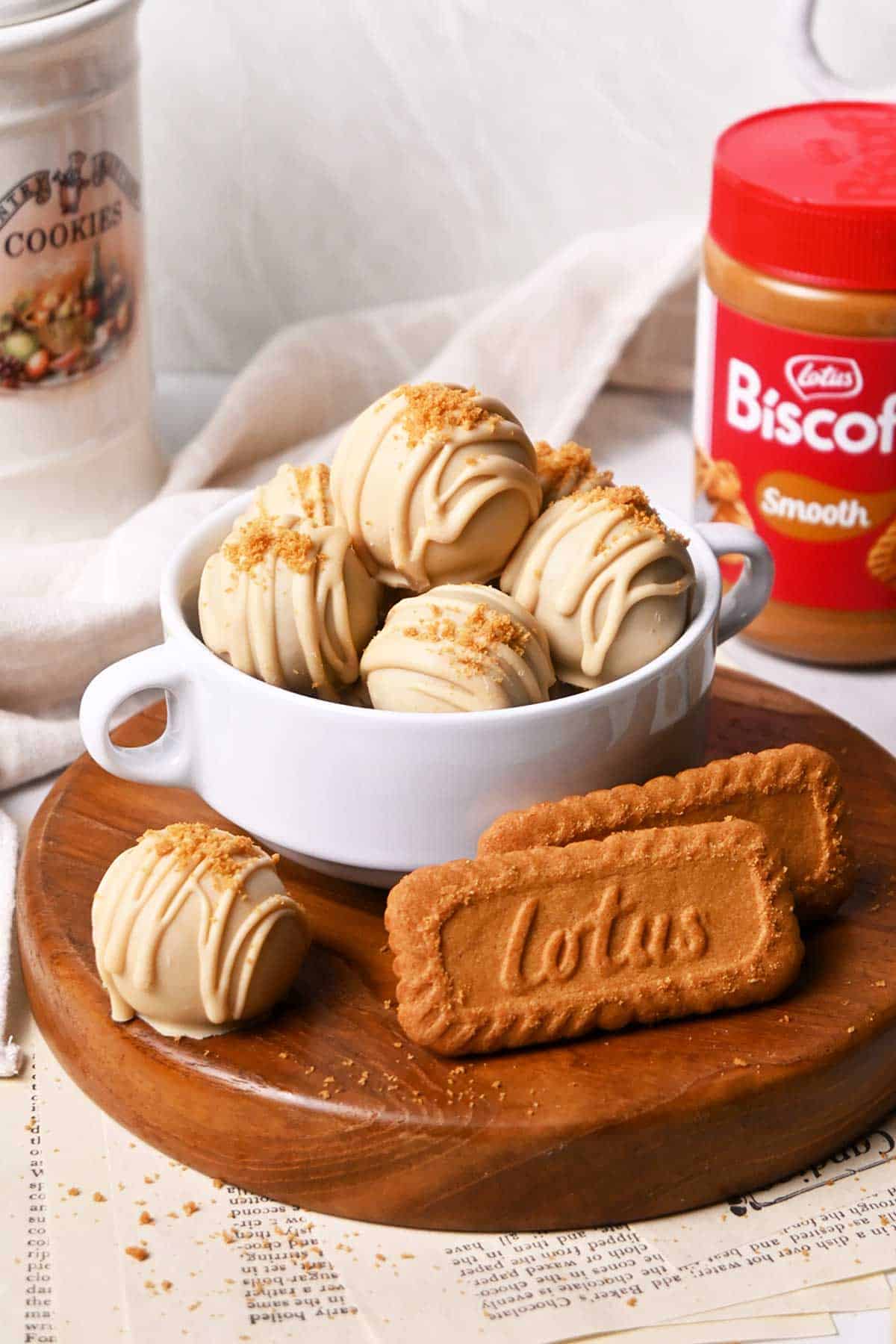 biscoff truffles