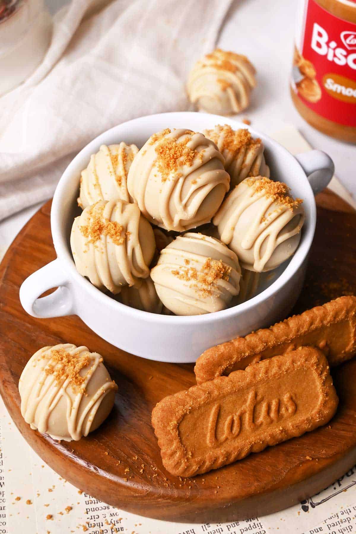 biscoff truffles