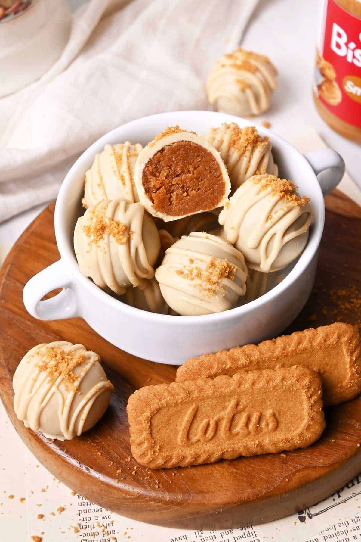 biscoff truffles