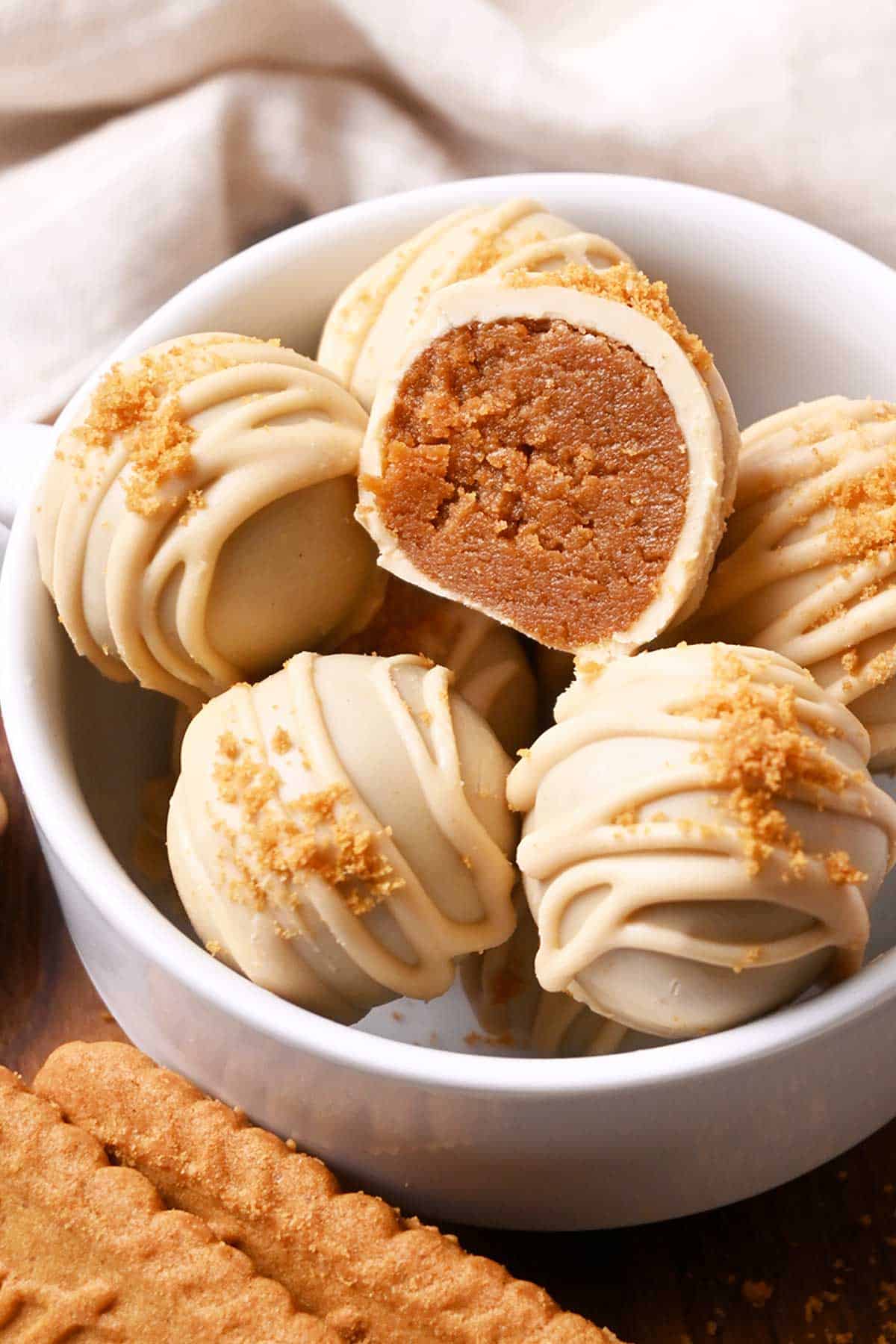 biscoff truffles
