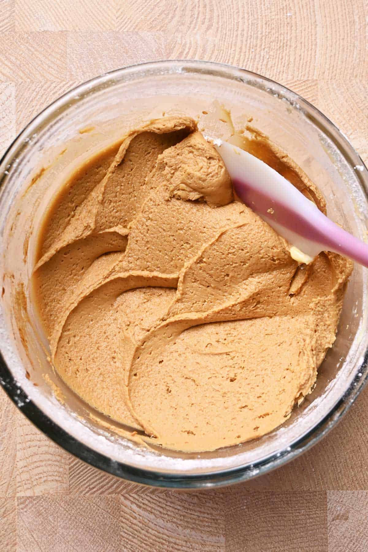 coffee butter cookies dough