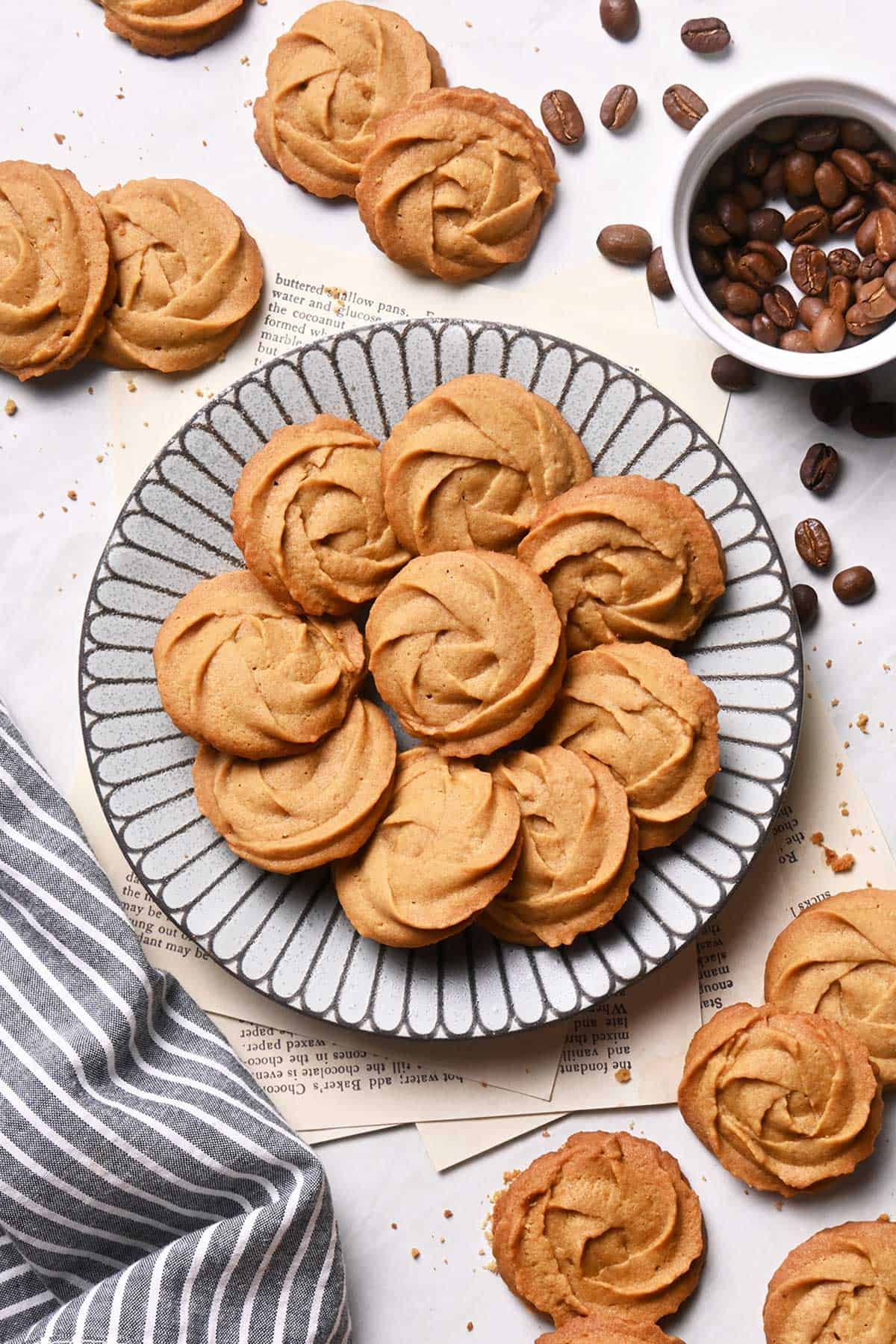coffee butter cookies