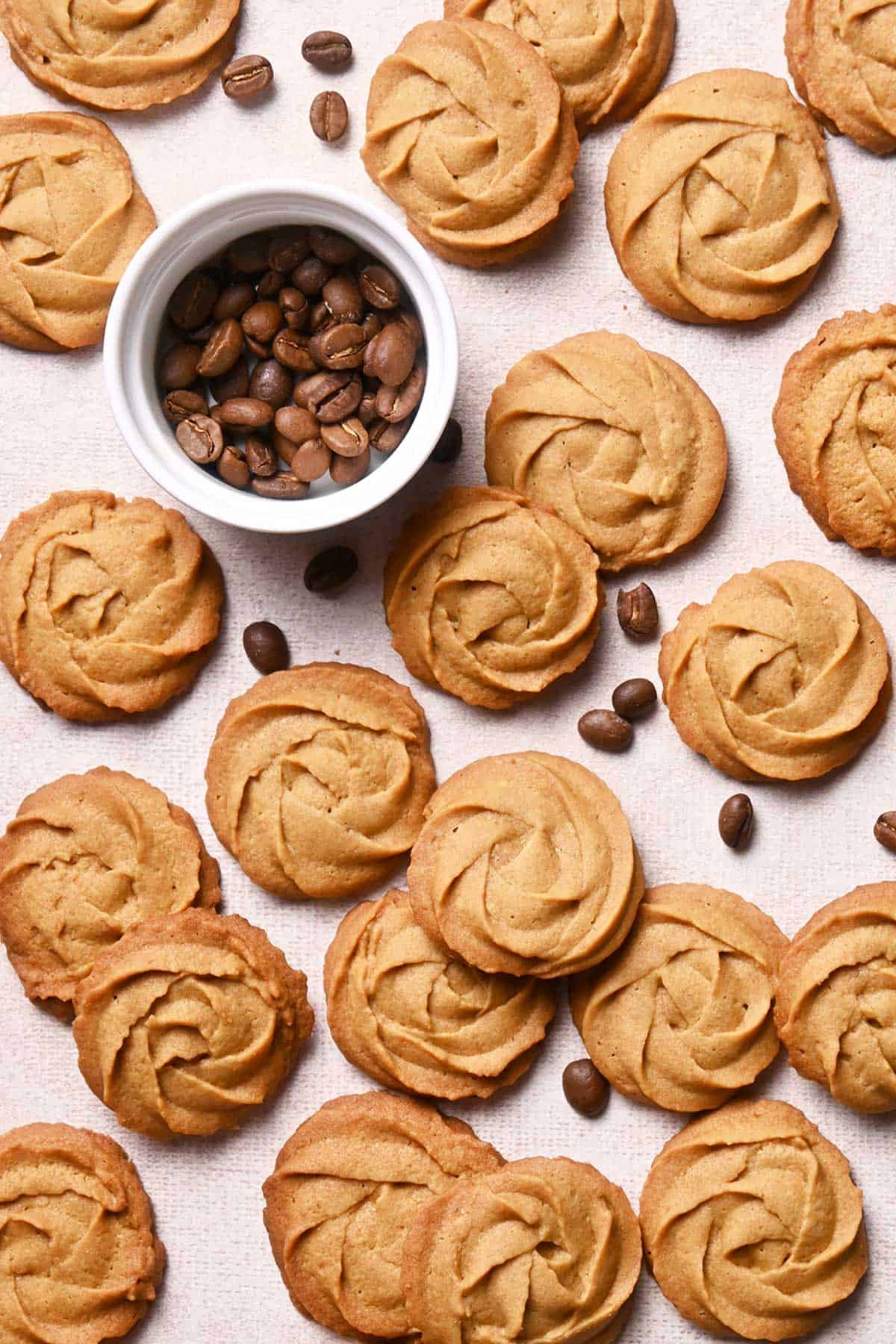 coffee butter cookies