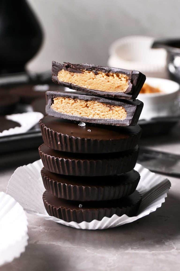 healthy peanut butter cups